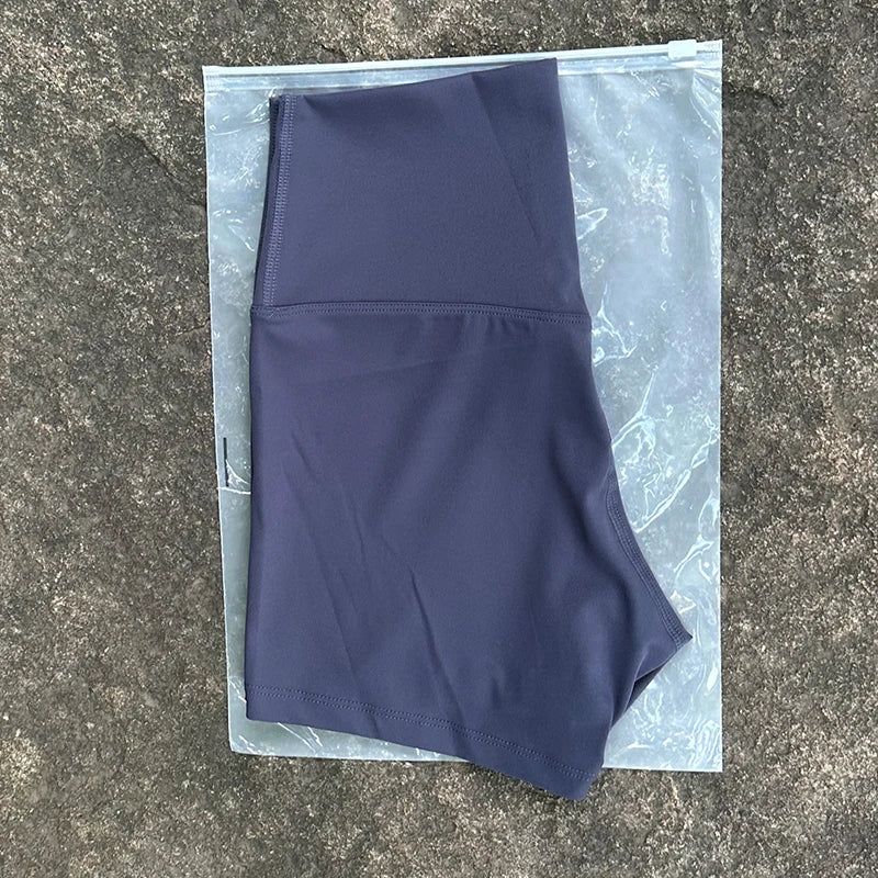 Women's High Waist Seamless Yoga Shorts Slim Fit Butt Lift Gym Running Biker Shorts Elastic Comfortable Sports Wear