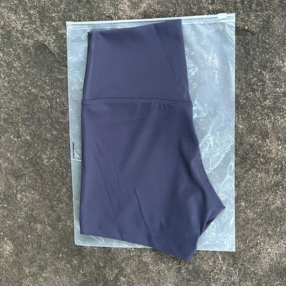 Women's High Waist Seamless Yoga Shorts Slim Fit Butt Lift Gym Running Biker Shorts Elastic Comfortable Sports Wear