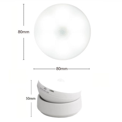 LED Motion Sensor Night Light with USB Charging – Smart Induction