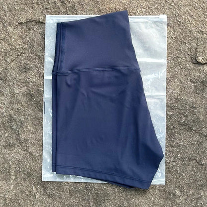 Women's High Waist Seamless Yoga Shorts Slim Fit Butt Lift Gym Running Biker Shorts Elastic Comfortable Sports Wear