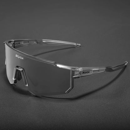 SCVCN UV400 Cycling Sunglasses for Men And Women Outdoor Sports Bike Glasses MTB Driving Climbing Protective Goggles