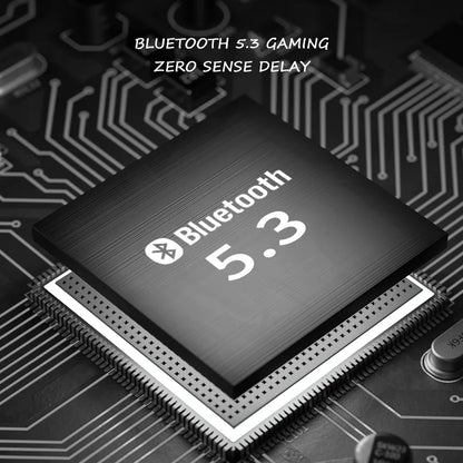 LDON L839 Foldable Bluetooth 5.3 Gaming Headset with Noise-Canceling Wireless In-Ear Sports Earbuds and Microphone.