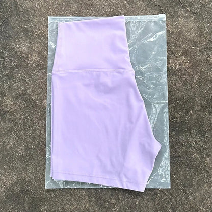 Women's High Waist Seamless Yoga Shorts Slim Fit Butt Lift Gym Running Biker Shorts Elastic Comfortable Sports Wear