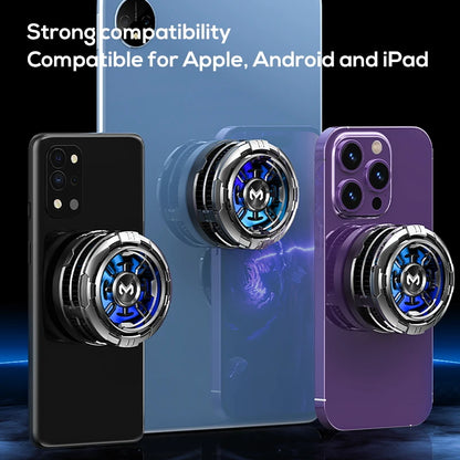 MEMO CX08 - Enfriador de alta potencia para teléfonos móviles con abrazadera e imán