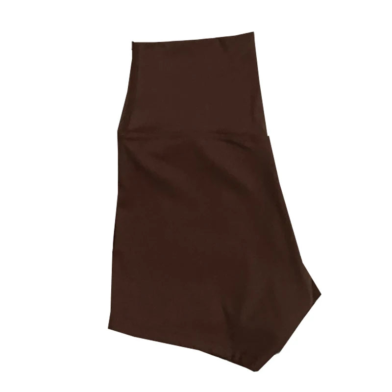 Women's High Waist Seamless Yoga Shorts Slim Fit Butt Lift Gym Running Biker Shorts Elastic Comfortable Sports Wear